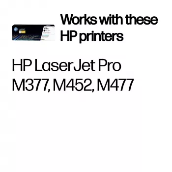 HP 410A cartuccia toner LaserJet originale nero, 2300 pagine, nero, 1 pz.
