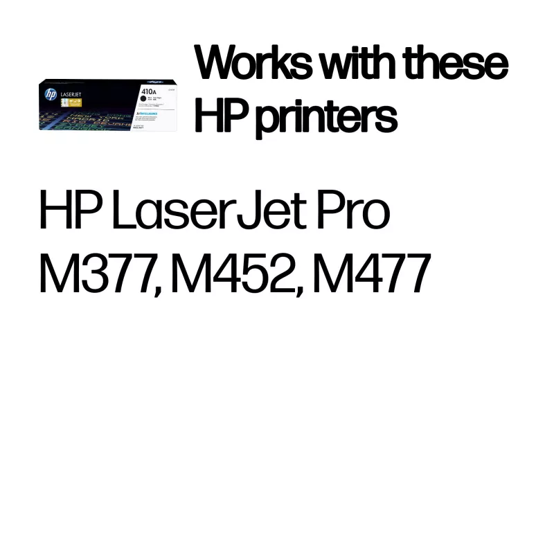 HP 410A cartuccia toner LaserJet originale nero, 2300 pagine, nero, 1 pz.