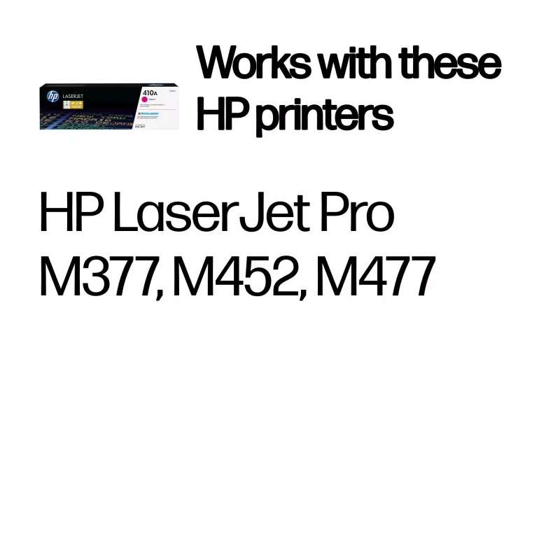 Cartuccia toner HP magenta 410A CF413A 2300 pagine