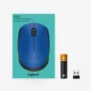 Logitech M171 mouse RF wireless ottico 1000 DPI, blu