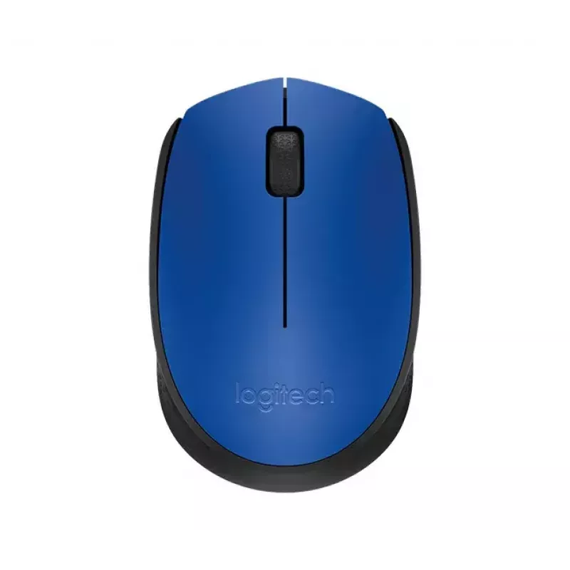 Logitech M171 mouse RF wireless ottico 1000 DPI, blu