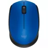 Logitech M171 mouse RF wireless ottico 1000 DPI, blu