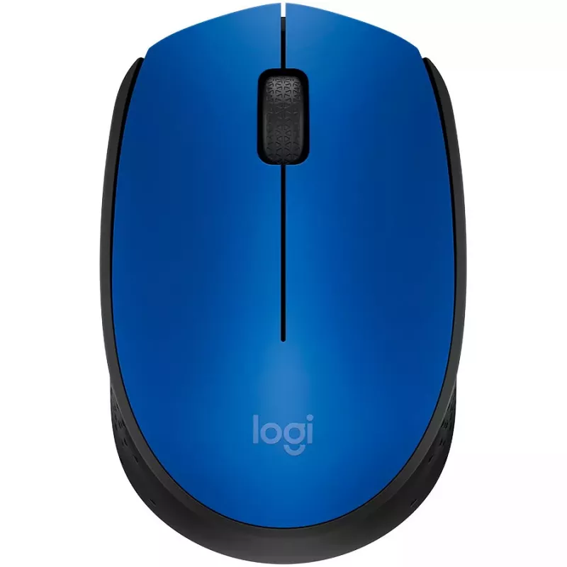 Logitech M171 mouse RF wireless ottico 1000 DPI, blu