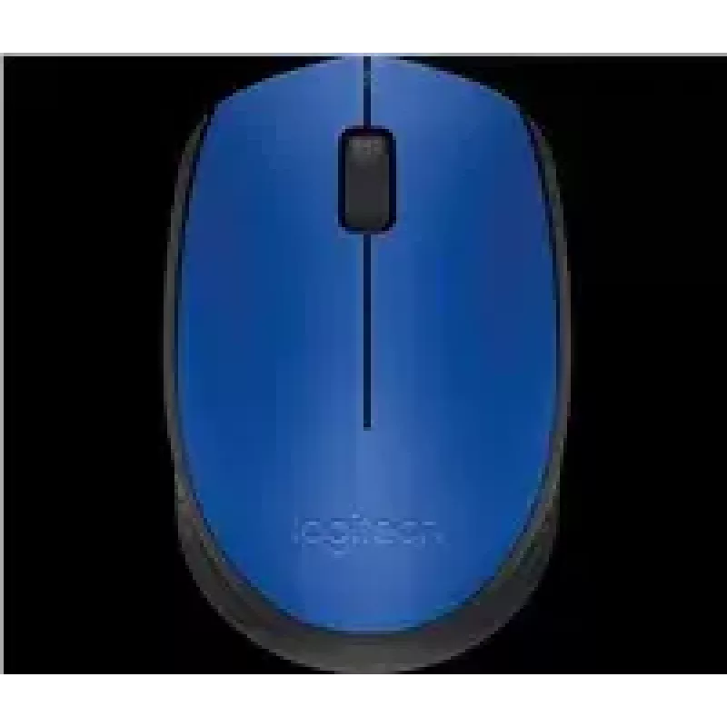 Logitech M171 mouse RF wireless ottico 1000 DPI, blu