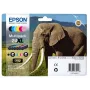Epson Elephant multipack 6 colori 24XL inchiostro Claria Photo HD