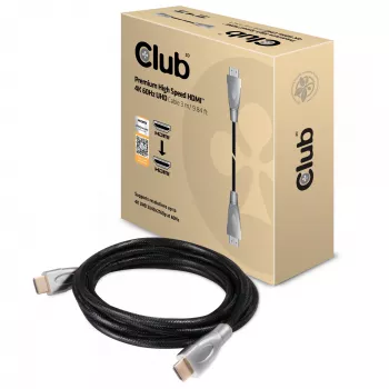 CLUB3D cavo HDMI 2.0 3 metri UHD 4K/60Hz 18Gbps Premium High Speed certificato