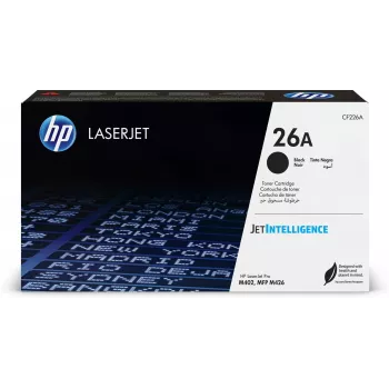 HP 26A cartuccia toner LaserJet originale nero, 3100 pagine, nero, 1 pz.