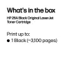 HP 26A cartuccia toner LaserJet originale nero, 3100 pagine, nero, 1 pz.