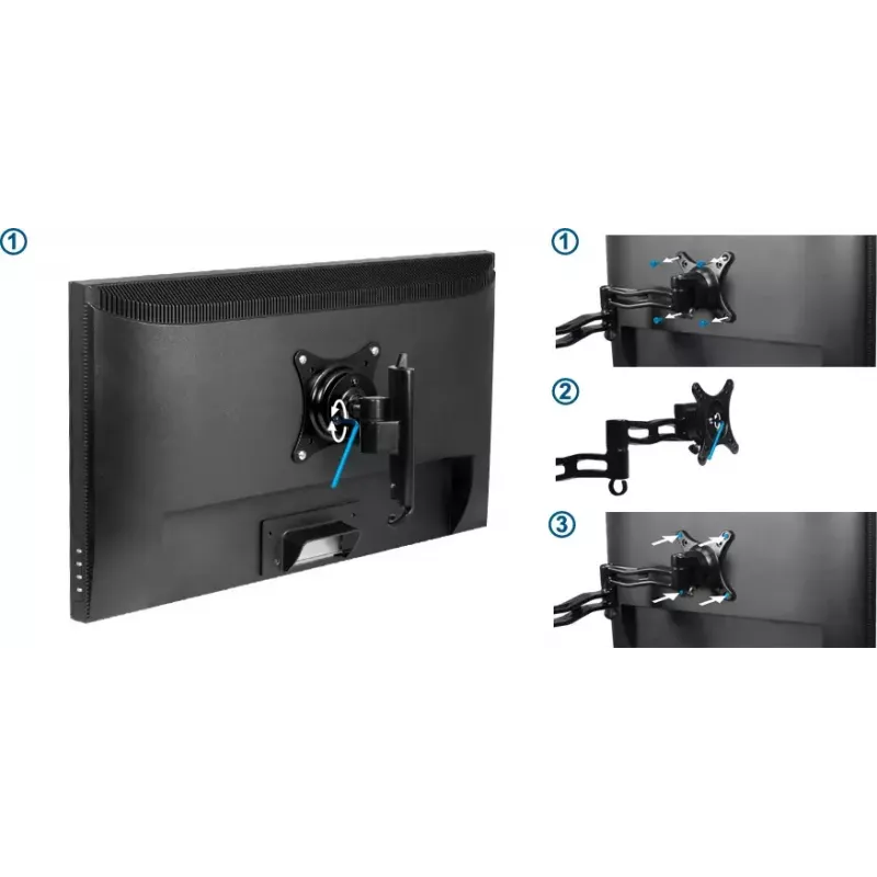 ARCTIC W1A - supporto a parete per monitor