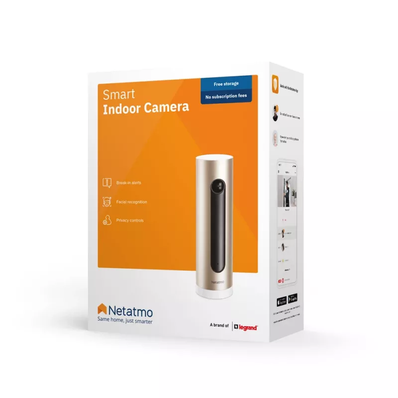 Netatmo Welcome telecamera di sicurezza IP da interno 1920 x 1080 Pixel da tavolo