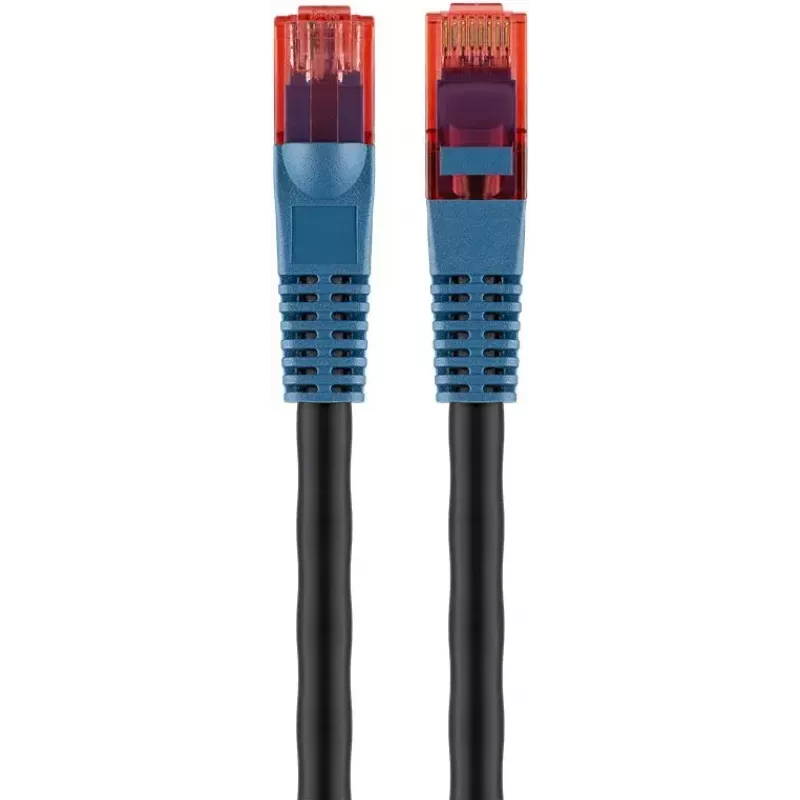 Cavo di rete Goobay 94392 RJ-45 Cat6 20 m nero