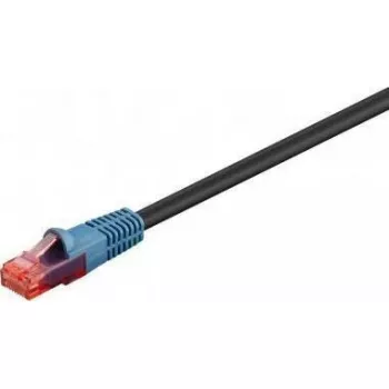 Cavo di rete GOOBAY Cat6 U/UTP nero 60 m con contatti RJ-45 placcati oro