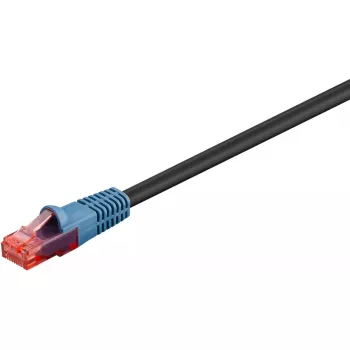 Cavo di rete Goobay 94397 RJ-45 Cat6 75 m nero