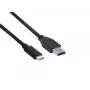Club 3D CAC-1523 cavo da USB-C a USB-A, USB 3.1 Gen 2, 10 Gbps, PD 60 W, maschio/maschio, 1 m, nero