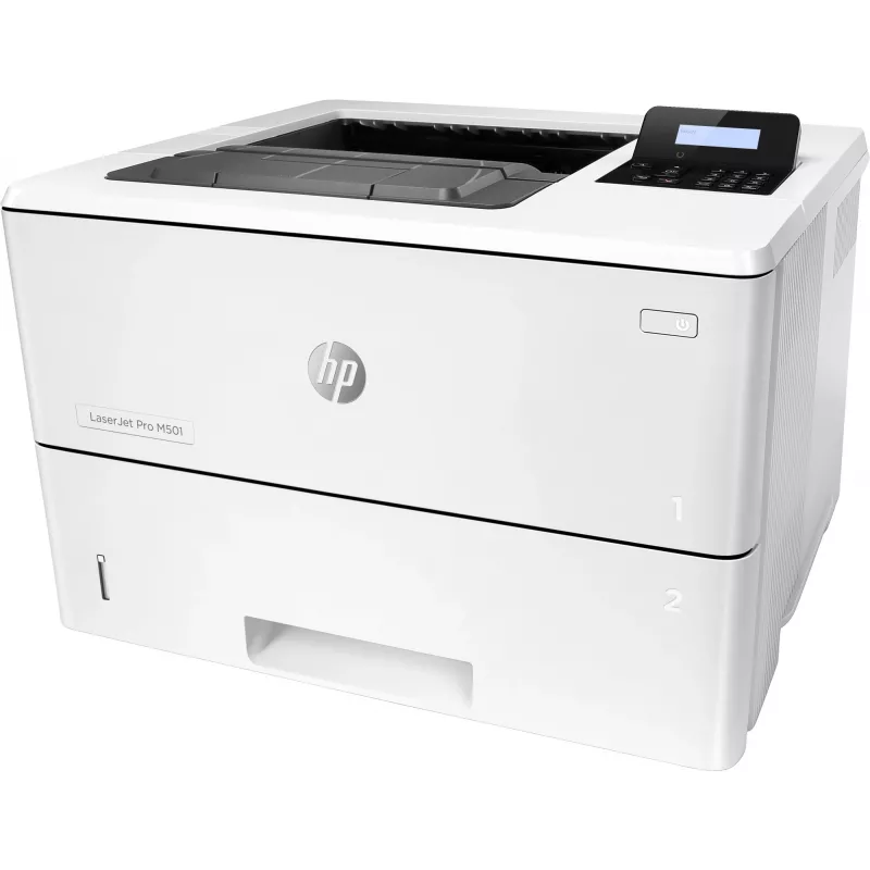 HP LaserJet Pro M501dn, Laser, 600 x 600 DPI, A4, 43 ppm, Stampa fronte/retro, Pronto per la rete