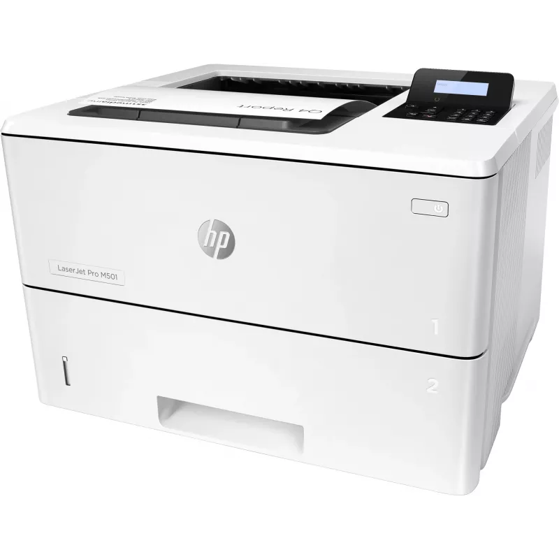 HP LaserJet Pro M501dn, Laser, 600 x 600 DPI, A4, 43 ppm, Stampa fronte/retro, Pronto per la rete