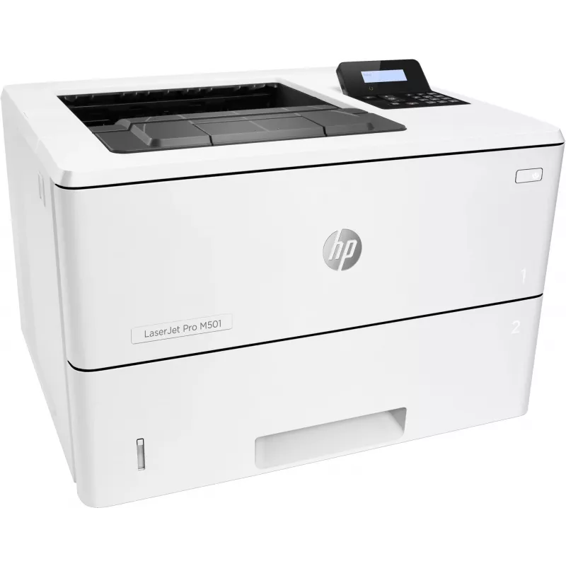 HP LaserJet Pro M501dn, Laser, 600 x 600 DPI, A4, 43 ppm, Stampa fronte/retro, Pronto per la rete