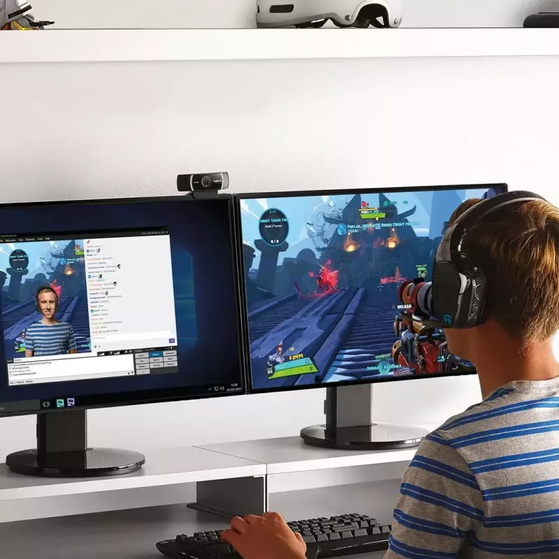 Logitech C922 1920 x 1080 pixel USB Nero Webcam