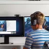 Logitech C922 1920 x 1080 pixel USB Nero Webcam