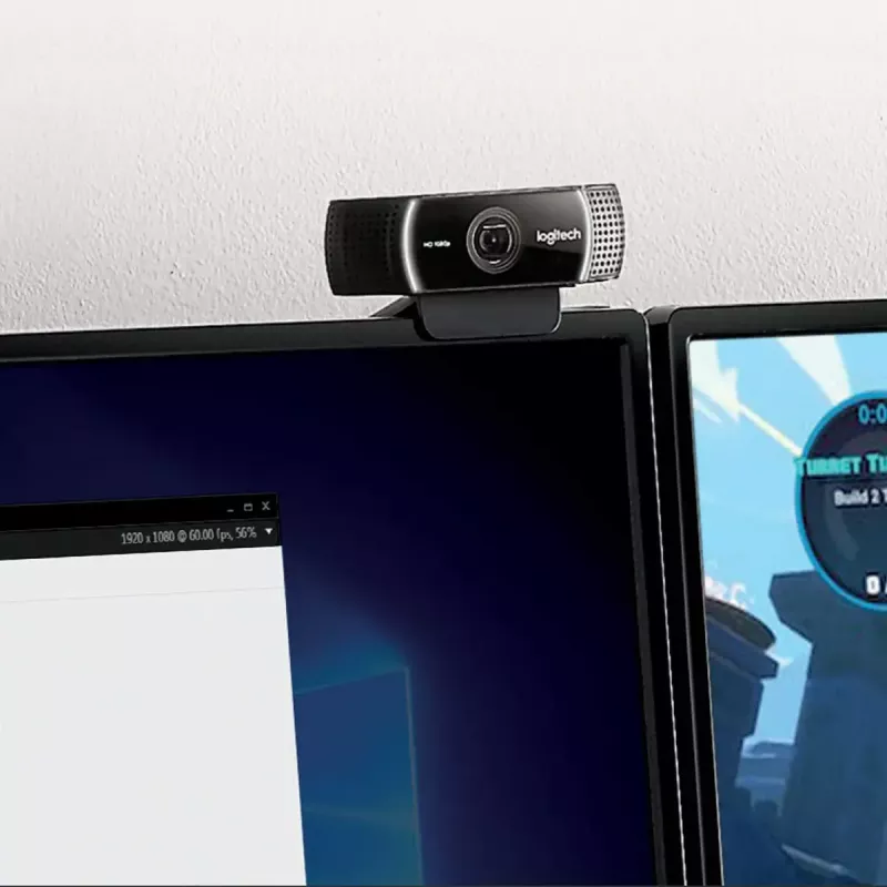 Logitech C922 1920 x 1080 pixel USB Nero Webcam