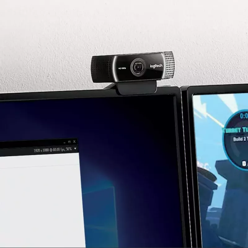 Logitech C922 1920 x 1080 pixel USB Nero Webcam