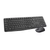 Set tastiera e mouse wireless Logitech MK235