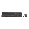 Set tastiera e mouse wireless Logitech MK235