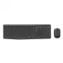 Set tastiera e mouse wireless Logitech MK235