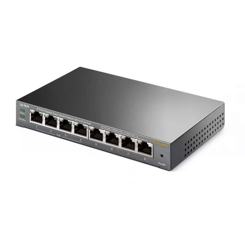 Switch managed TP-Link TL-SG108PE 8 porte Gigabit con 4 porte PoE