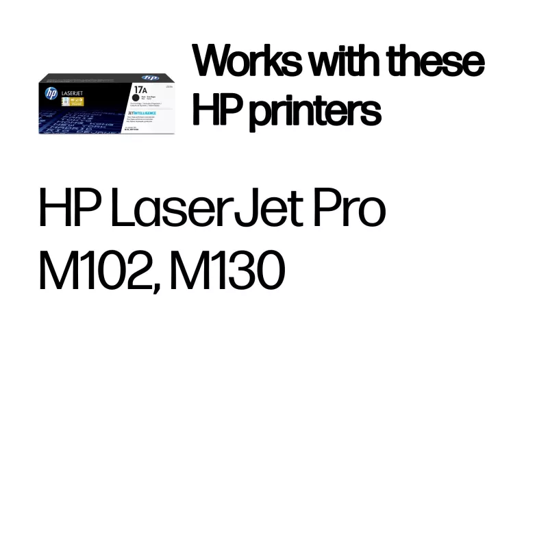 HP 17A Cartuccia toner Original LaserJet, Nero, 1600 pagine, 1 pezzo