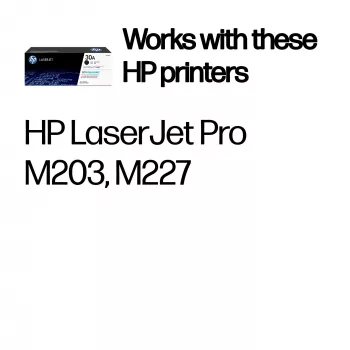 Cartuccia toner HP CF230A LJ M203 1600 pagine Nero