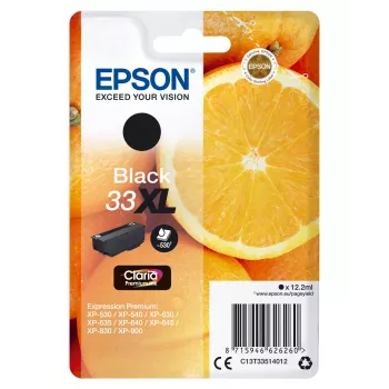 Epson Oranges confezione singola nero 33XL Claria Premium Ink