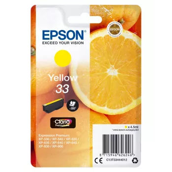 Epson Oranges confezione singola giallo 33 Claria Premium inchiostro