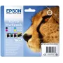 Epson multipack 4 colori T0715 inchiostro DURABrite Ultra, resa standard, nero, ciano, magenta, giallo, 7.4 ml, 5.5 ml, 1 pz., multipack