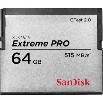 Scheda di memoria SanDisk 64GB CFast 2.0 SDCFSP-064G-G46D