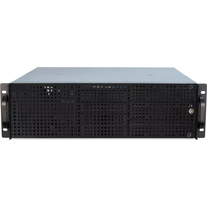 Case server Inter-Tech 3U-30240 rack nero