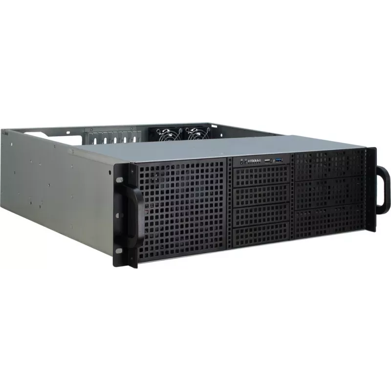 Case server Inter-Tech 3U-30240 rack nero