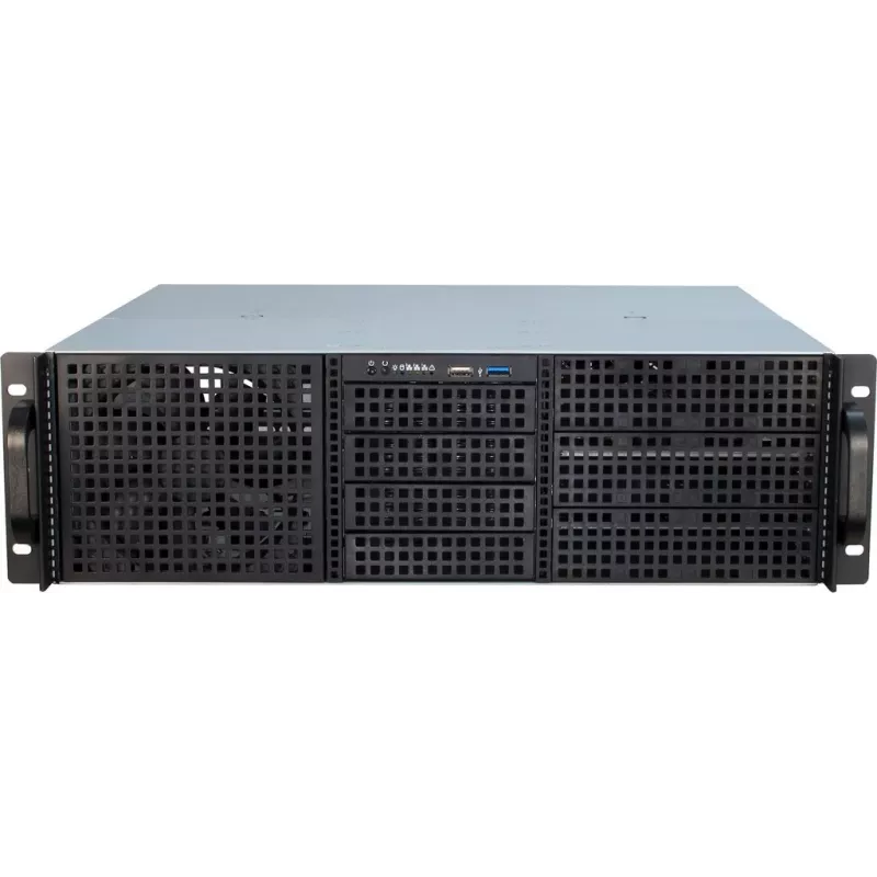Case server Inter-Tech 3U-30240 rack nero