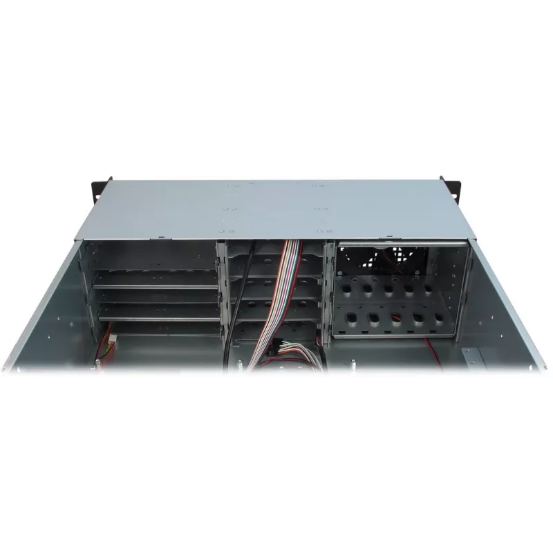 Case server Inter-Tech 3U-30240 rack nero