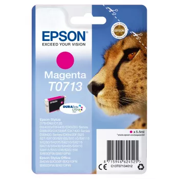 Epson confezione singola magenta T0713 DURABrite Ultra inchiostro