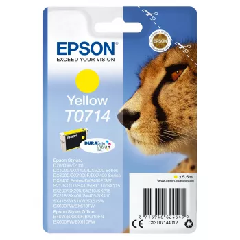 Epson confezione singola giallo T0714 DURABrite Ultra inchiostro