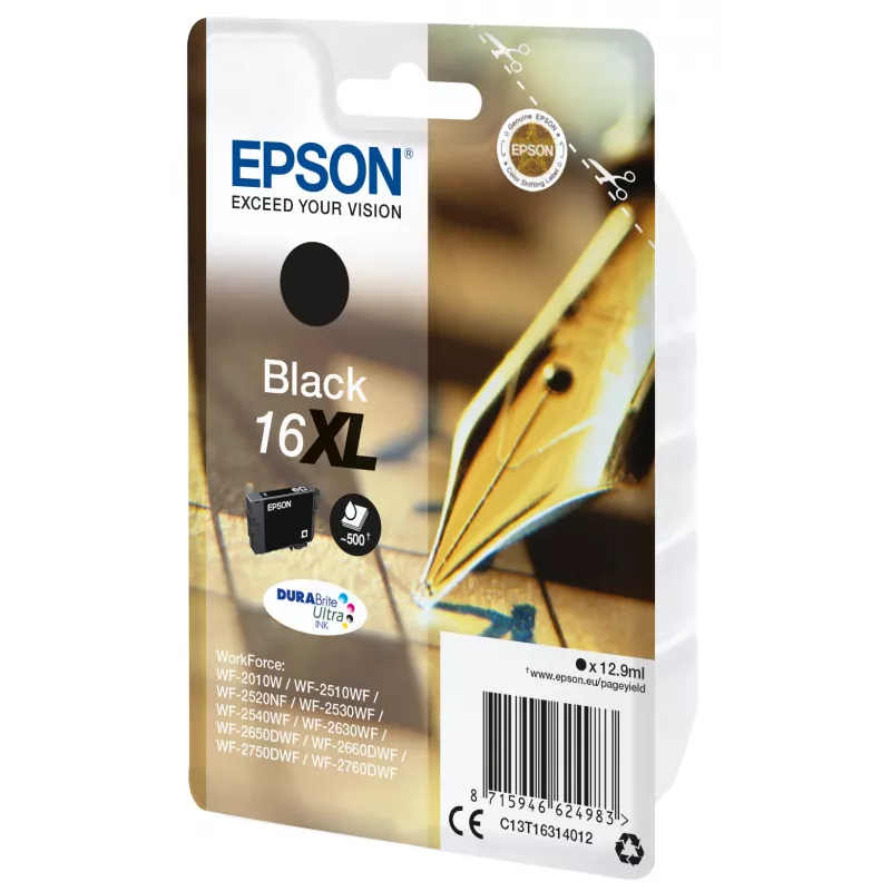 Epson penna e cruciverba confezione singola nero 16XL DURABrite Ultra inchiostro