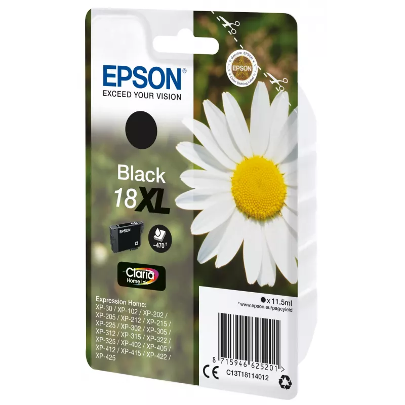 Epson Daisy confezione singola nero 18XL Claria Home inchiostro