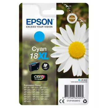 Epson Daisy confezione singola ciano 18XL Claria Home inchiostro