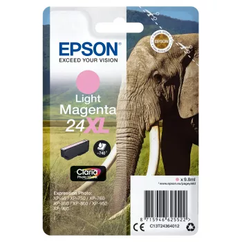 Cartuccia Epson 24XL magenta chiaro 740 pagine inchiostro C13T24364012