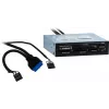Lettore di schede Inter-Tech CI-01 USB 3.2 Gen 1 interno nero