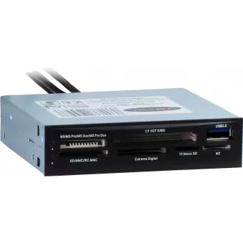 Lettore di schede Inter-Tech CI-01 USB 3.2 Gen 1 interno nero
