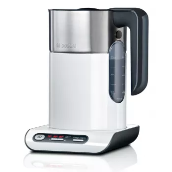 Bosch TWK8611P bollitore elettrico 1,5 L 2400 W antracite, acciaio inox, bianco