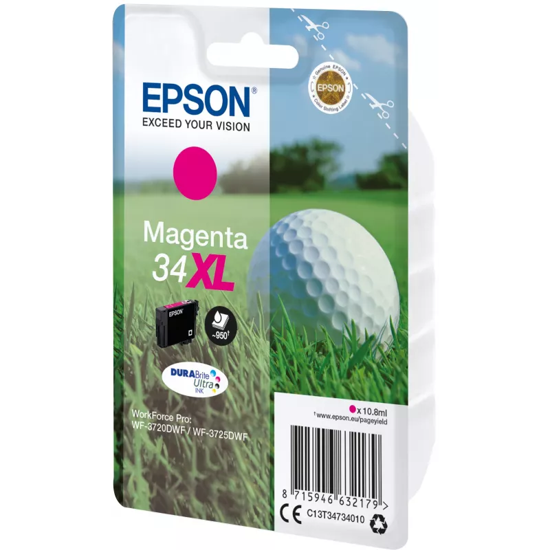 Cartuccia Epson 34XL magenta 950 pagine C13T34734010