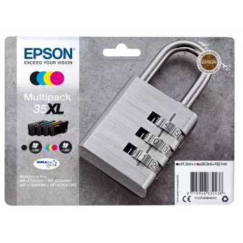Epson Padlock multipack 4 colori 35XL DURABrite Ultra inchiostro